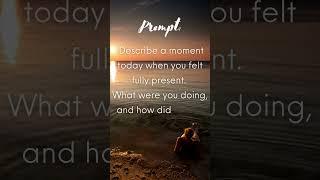  Today's Mindfulness Prompt | #MindfulEarthJournal