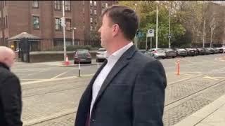 travellers . tom mcdonagh from shannon getting his house back from the cab ( 24th November 2020 )