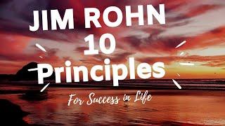 Jim Rohn 10 rules for Success Motivational video with captions