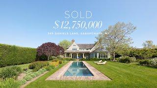 Spectacular $12,750,000 Traditional Hamptons Estate