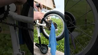 Cyclists are a great way to properly adjust the tension of a bicycle chain #advice #diy