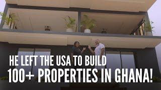 HE LEFT USA TO BUILD INSTAGRAMMABLE & SUSTAINABLE PROPERTIES IN ABURI, GHANA - "I'M NOT GOING BACK!"