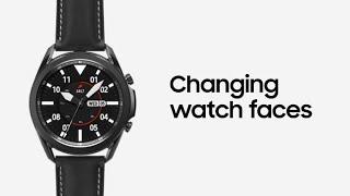 Galaxy Watch3: Changing watch faces | Samsung