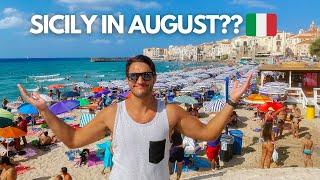 Sicily in August? Visiting Cefalu during Ferragosto in Italy!