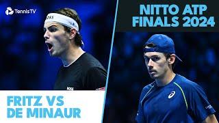 Taylor Fritz vs Alex De Minaur Highlights | Nitto ATP Finals 2024