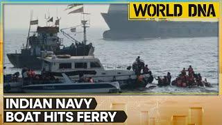 Indian Navy Boat Crashes Into Civil Ferry Off Mumbai, 13 Killed | WION World DNA