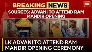 BJP Patriarch LK Advani to Attend Ram Temple Consecration Ceremony