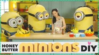 How to Make Honey Butter (ft. Minions) DIY // Angel Wong's Kitchen