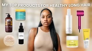 My Top Natural Hair Products for HEALTHY Long Hair (2024)