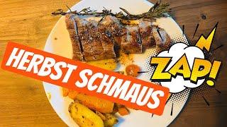 Herbst Schmaus mit Schweinefilet | schnell und lecker