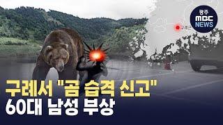 구례서 "곰 습격 신고"..60대 남성 부상