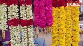 How Marriage Garland is made? Using Sampangi flowers? | Factory Explorer