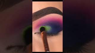 Smokey glittery eye makeup #tiktokvideo #makeup