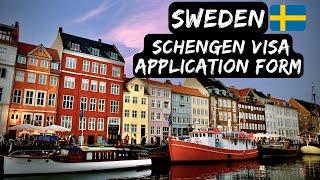 How to Apply For Schengen Visa from UK? | Sweden Visa Application Form and Documents | 2024