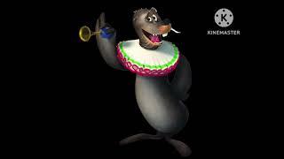 Stefano the sea lion from Madagascar 3: Europe’s Most Wanted listens to Talk That Talk (sped up)!