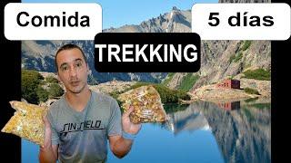 Que comer en TRAVESÍA ||Comida 5 días caminando TREKKING