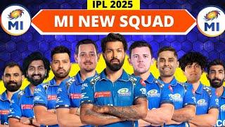 IPL 2025 - Mumbai Indians Team Full Squad | MI New Squad 2025 | MI Team Players List 2025