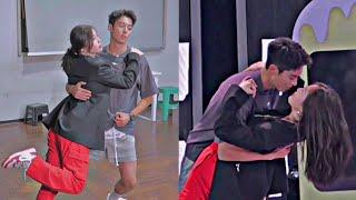 Dylan Wang and Yu Shuxin dance practice