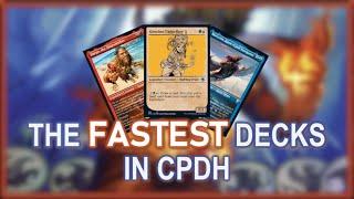 The FASTEST Decks in Competitive Pauper EDH