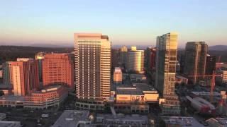 Seattle - Bellevue aerial view