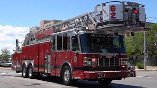 Long Beach Fire Department Ladder 2362 Responding 6/15/24