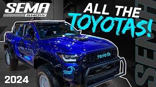 Every Toyota Truck Build at SEMA 2024! | New 2025 4Runners, Tacomas, Tundras, & More!