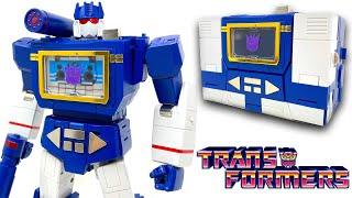 The BEST Transforming G1 Soundwave YET?! KO RP-01 ACOUSTIC WAVE W/ Laserbeak, Ravage & Frenzy Review