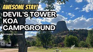 Devil’s Tower KOA Campground Tour - First time at a KOA!