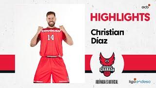 CHRISTIAN DÍAZ, the architect of the second victory of COVIRAN GRANADA | Liga Endesa 2023-24