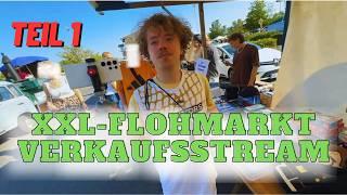 XXL Flohmarkt Verkaufsstream mit Ronny Berger, MysteryBlue, Knirpz, Jonsman, Deanauftwitch, ZaveryTV