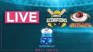  LIVE Jamaica v Leeward Islands | Semi-Final | CG United Super50 2024