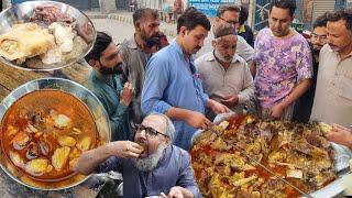 50 Year Most Economical Paye | Paye GT Road | Bone Marrow | Polla Paye Wala | #breakfast #streetfood