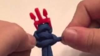 How to make a cobra paracord bracelet tutorial