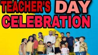 Teacher's day Celebration at Coder Brains || Enjoy on Teacher's Day || Awanish Sir ||