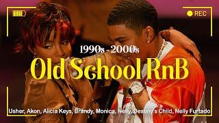 Best Old School RnB Mix 90s 2000s  New 2025 Playlist ~ Usher, Akon, Alicia Keys, Brandy, Monica