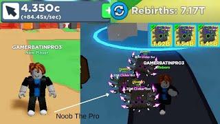 Noob The Pro | With 3x 1.4B Pet | Clicker Simulator