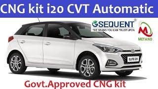 #i20 CVT CNG kit Installation #cngkit #i20cng #hyundaicng #cng #gsequent #metano #geemotor