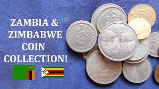 Zambia & Zimbabwe Coin Collection! (2024) #WORLDCOINS