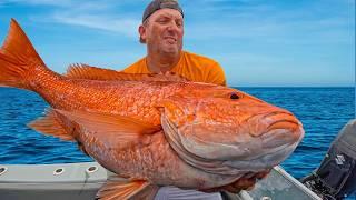 This Snapper was HUGE!!! {Catch Clean Cook} Down The Hatch