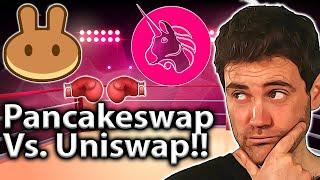 Uniswap or Pancakeswap: BATTLE of The DEXs!! 