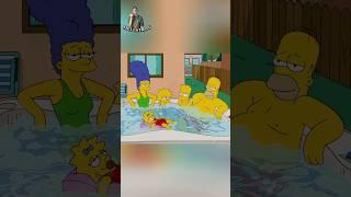 Homer's pool #simpsons #shorts