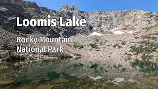 Hiking to Loomis Lake in Rocky Mountain National Park