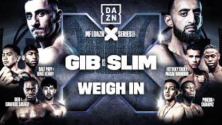 MISFITS & DAZN X SERIES 19 | QATAR: THE SUPERCARD | ANESONGIB VS. SLIM ALBAHER WEIGH IN LIVE