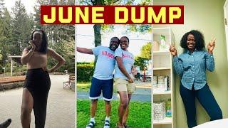 JUNE RECAP: WORK | PARTIES | CHURCH | BEACH DAYS | FAMILY TIME | TEMU Haul | Adeola Akinyemiju