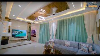 3 BHK Contemporary Interior Design -1350 Sqft by Design Mantra Studio Pune