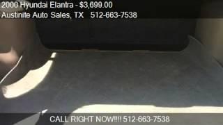 2000 Hyundai Elantra GLS for sale in Austin, TX 78758 at Aus