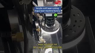 Acrylic craft laser cutting Argus laser machine factory#lasercuttingmachine #lasercutting
