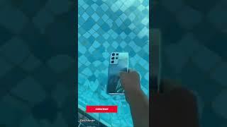 Galaxy S21 ULTRA Underwater Test !? |  #techfever #shorts #SAMSUNG