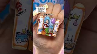 Don’t blink or you’ll miss it!  Gender reveal nails  #nailart #naildesign #gelnails