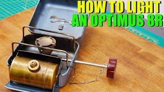 How to Light an Optimus 8R Stove